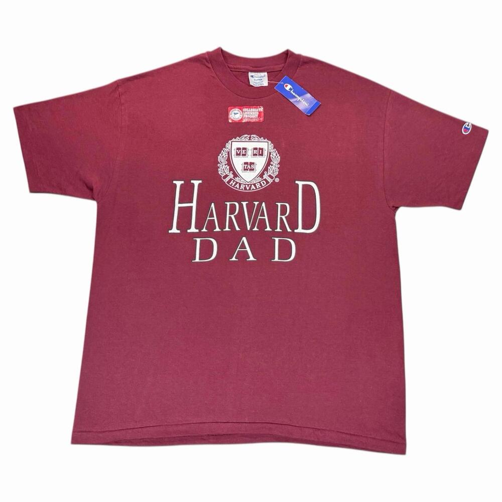 1990’s Champion NWT Harvard University Dad T-Shirt XL